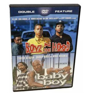 Boyz in the Hood and Baby Boy DVD 2014 R Double Feature Ice Cube, Snoop Dogg